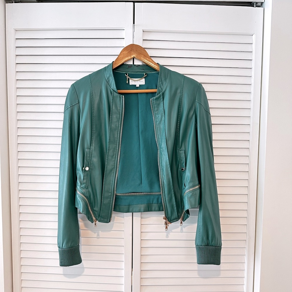 Patrizia Pepe Faux Leather Jacket